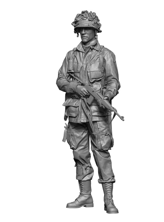 H3 Models 35074 1/35 WW2 US Para Rifleman3 Carentan