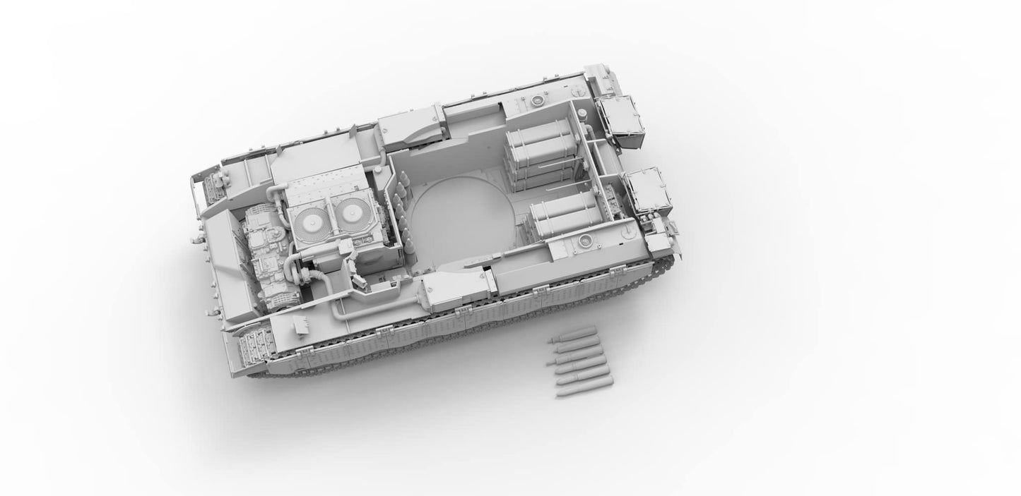 Border Models BT 037 Merkava Mk.2D w/full interior