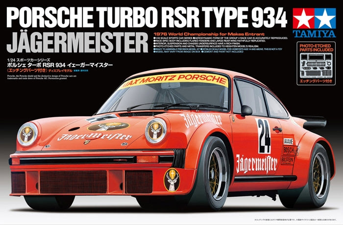 Tamiya 24328 1/24 Porsche Turbo RSR 934 J?germeister