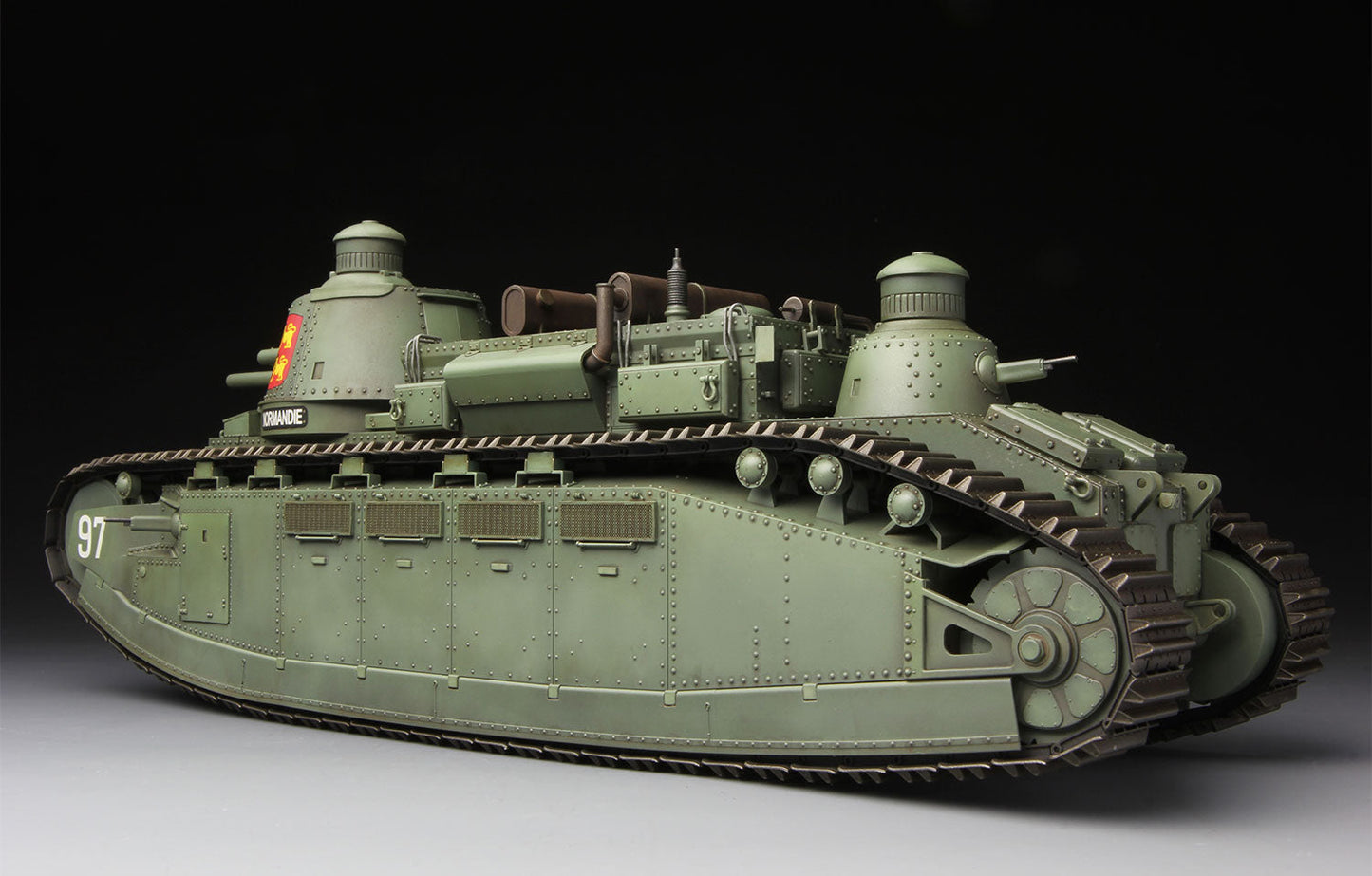 Meng TS009 1/35 French Super Heavy Tank Char 2C
