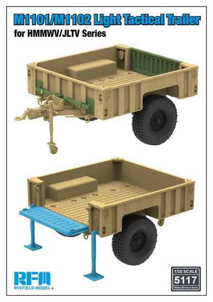RFM 5117 1/35 M1101/M1102 Light Tactical Trailer for HMMWV/JLTV