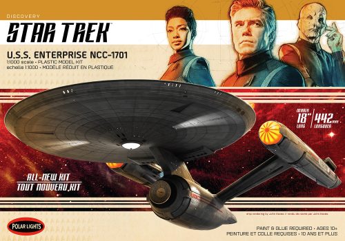 POLAR LIGHTS 973 POLAR LIGHTS STAR TREK DISCOVERY U.S.S. ENTERPRISE
